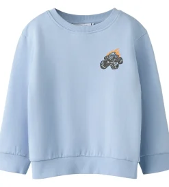 Name It Sweatshirts*Sweatshirt - Nmmvildar - Kentucky Blue/Monstertruck