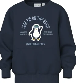 Sweatshirts-Name It Sweatshirt - NmmVugo - Navy Blazer/Penquin Cool