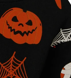 Halloween-Name It Sweatshirt - NmnOpal - Sort m. Print