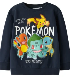 Name It Sweatshirts*Sweatshirt - Pokémon - NmmNoa - Navy Blazer