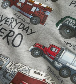 Name It Sweatshirts*Sweatshirt - Tonka - NmmOrson - Grey Melange