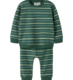Sweatshirts-Name It Sweatsæt - NbmVimmer - Bistro Green