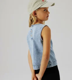 Toppe-Name It Top - NkfAmelia - Medium Blue Denim