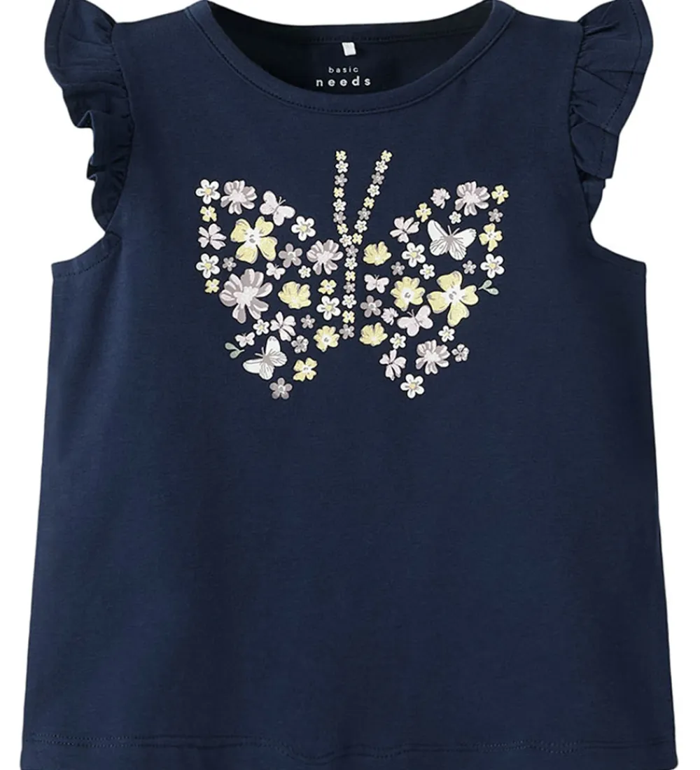 Toppe-Name It Top - NmfVayana - Navy Blazer/Butterfly