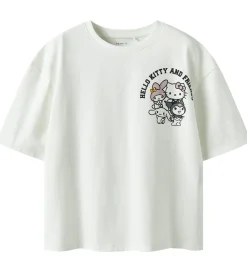 Name It T-Shirts*T-shirt - NkfOda - Hello Kitty - Cloud Dancer