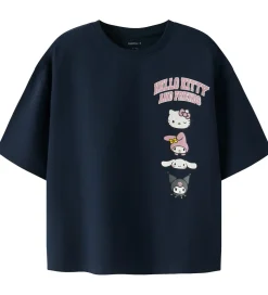 T-Shirts-Name It T-shirt - NkfOda - Hello Kitty - Navy Blazer