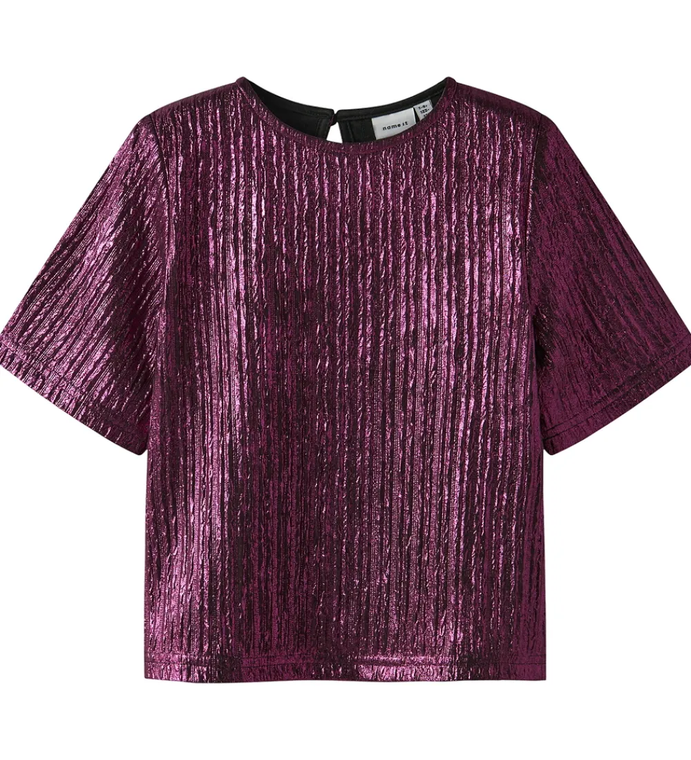 T-Shirts|Juletøj-Name It T-shirt - NkfReneing - Fandango Pink