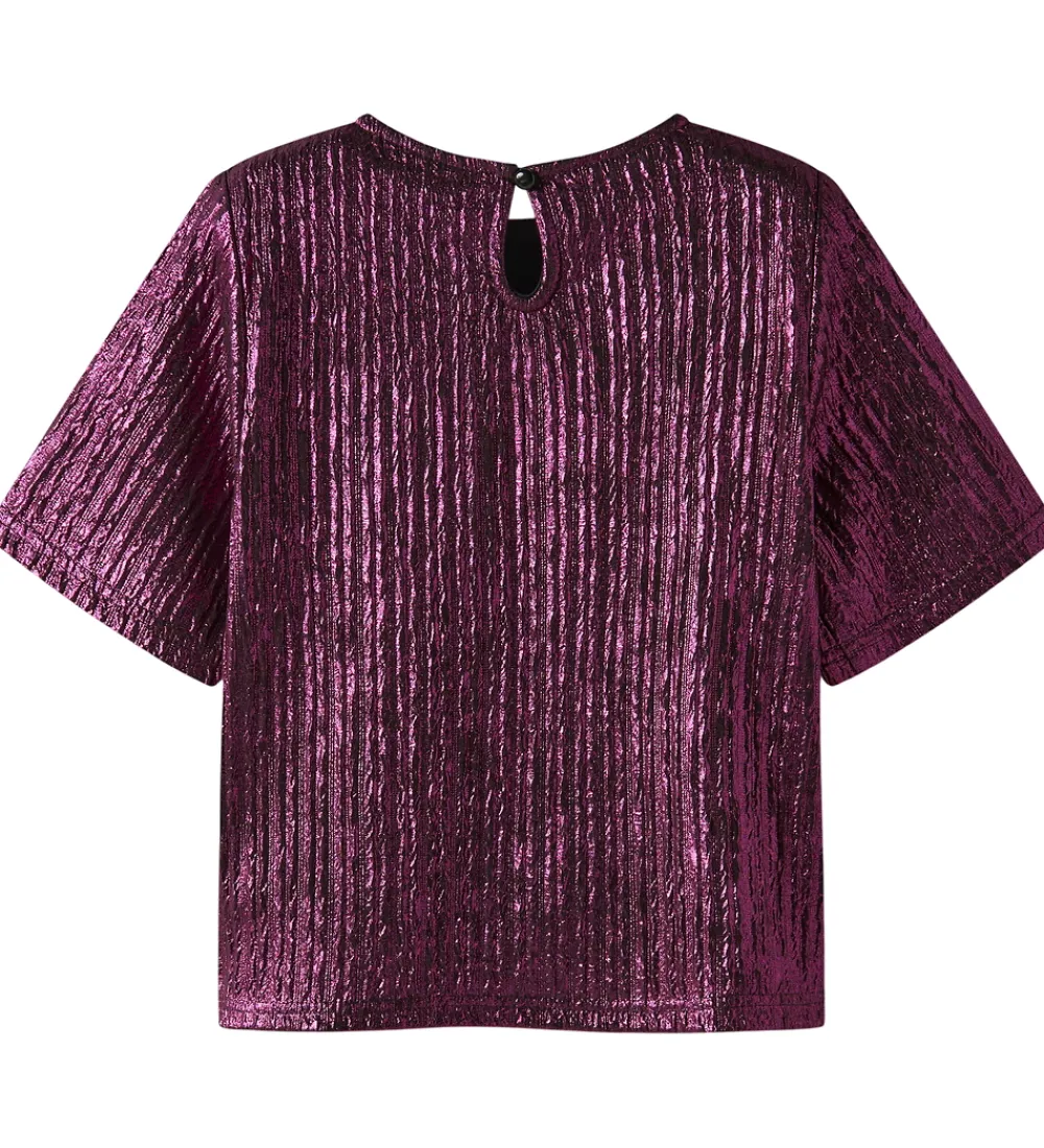 T-Shirts|Juletøj-Name It T-shirt - NkfReneing - Fandango Pink