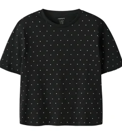 Name It T-Shirts|Juletøj*T-shirt - NkfRuaja - Sort