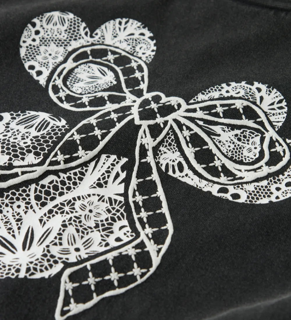 T-Shirts|Pigetøj-Name It T-shirt - NkfSinika - Sort