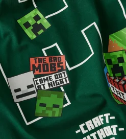 T-Shirts-Name It T-shirt - NkmNels - Minecraft - Bistro Green
