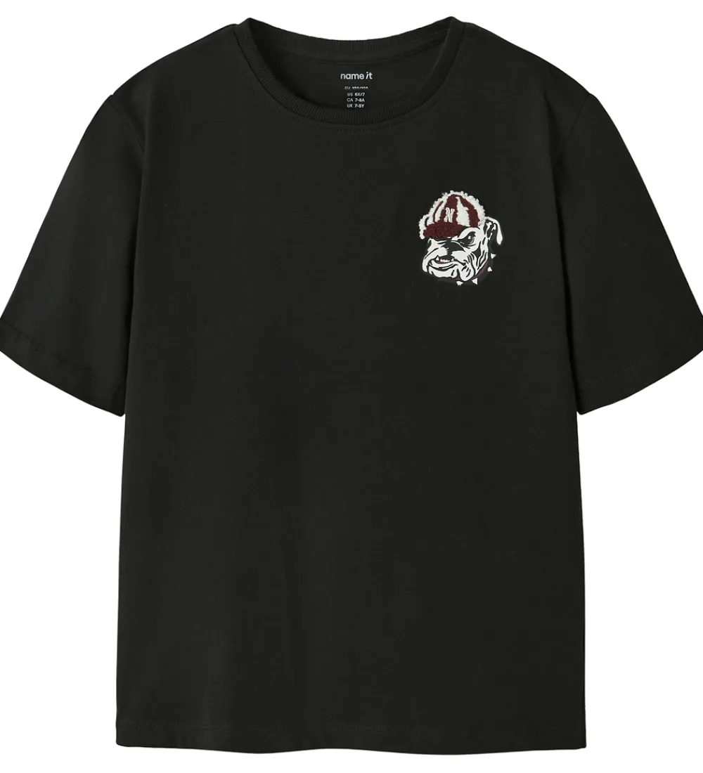 T-Shirts-Name It T-shirt - NkmSato - Black