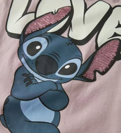 T-Shirts-Name It T-shirt - Stitch - NkfOdina - Keepsake Lilac