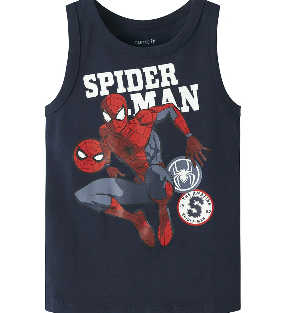 Name It Undertøj*Undertrøje - Spiderman - NmmOvile - Navy Blazer