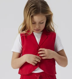 Name It Veste*Vest - NkfFalinnen - Kort - Chinese Red