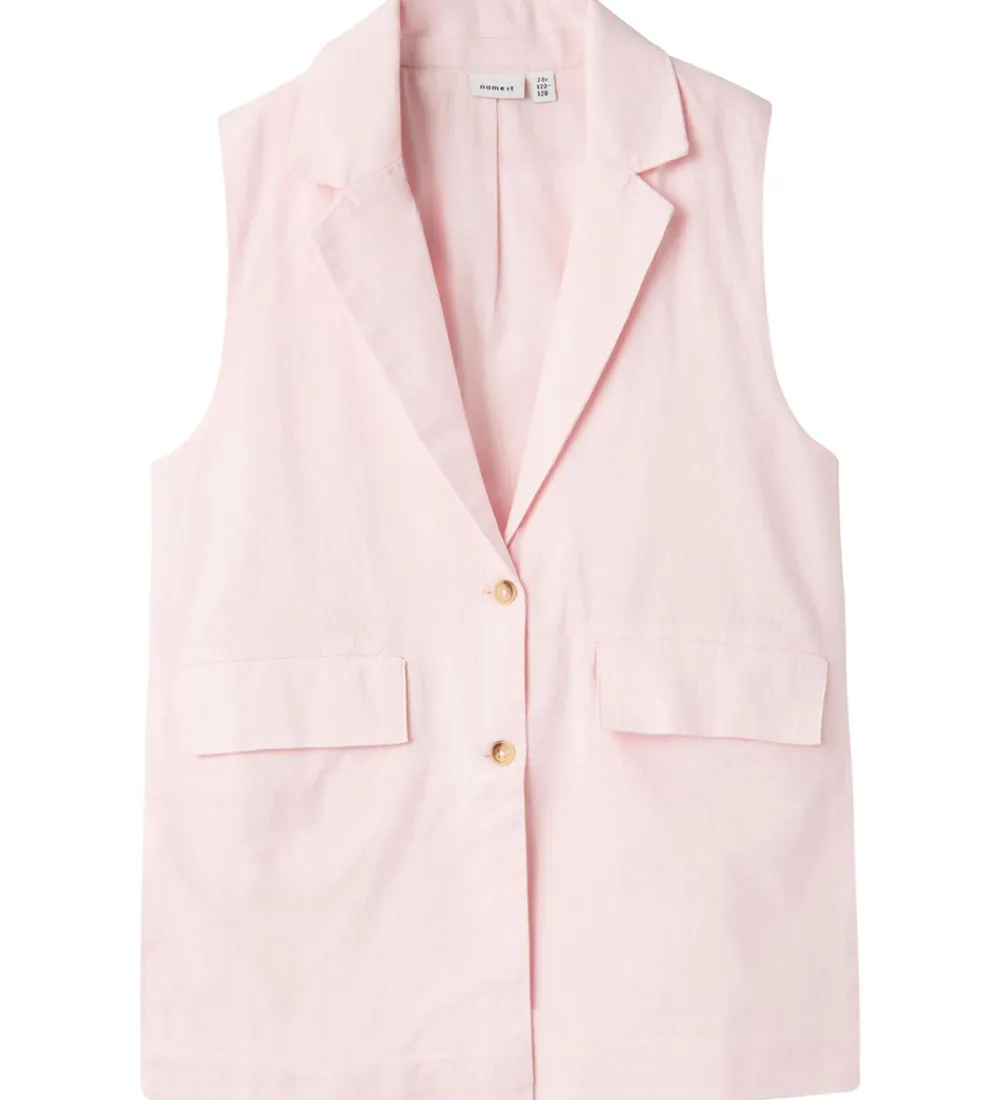 Veste-Name It Vest - NkfFalinnen - Parfait Pink