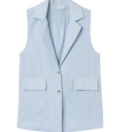 Name It Veste*Vest - NkfFalinnen - Chambray Blue
