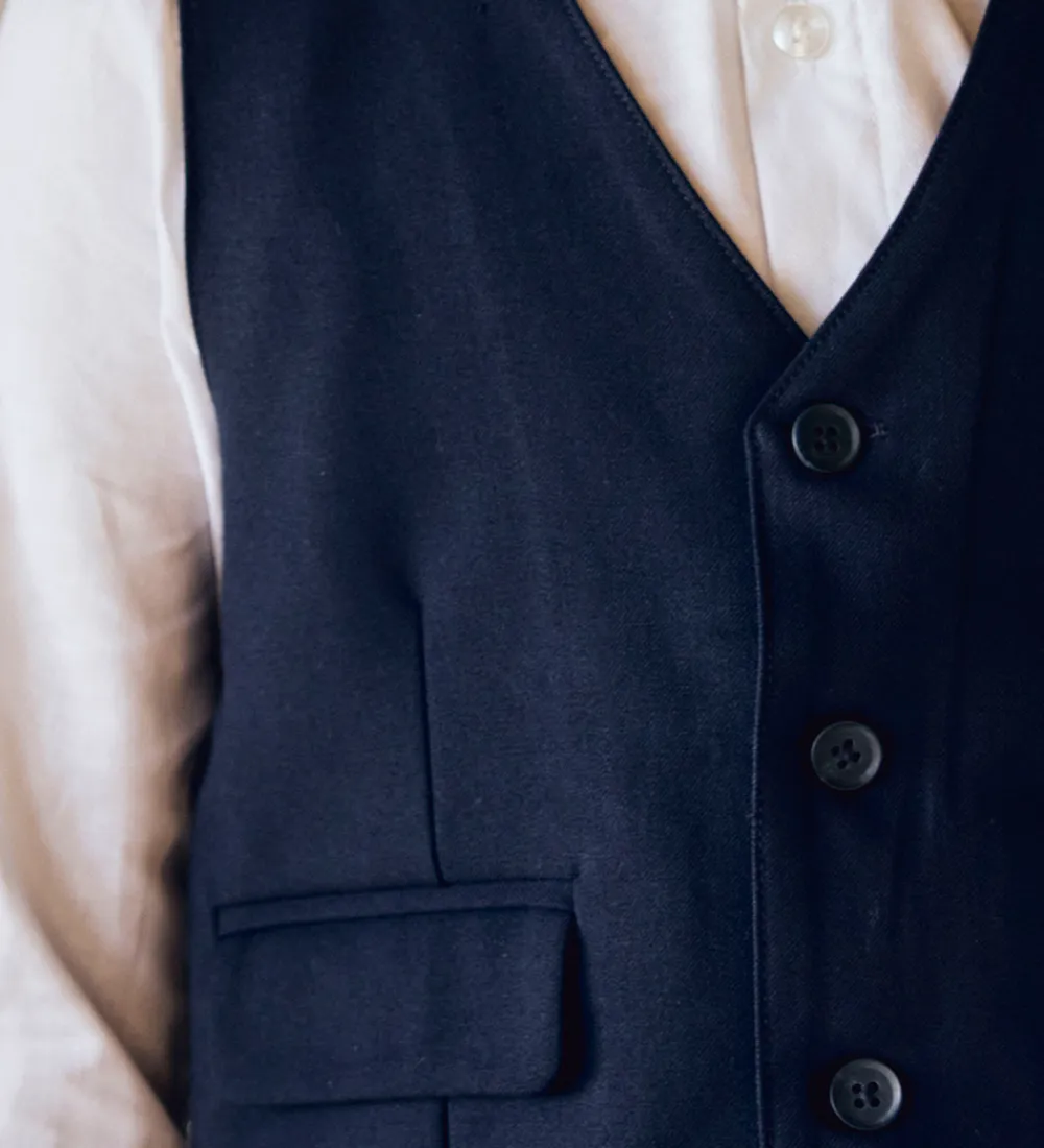 Veste|Juletøj-Name It Vest - NkmRiramel - Dark Sapphire