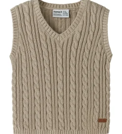 Name It Veste*Vest - Strik - NbmRoman - Island Fossil