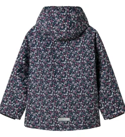 Vinterjakker-Name It Vinterjakke - NkfSnow10 - Dark Sapphire/Blossom