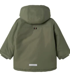 Vinterjakker-Name It Vinterjakke - NmmMarlow - Dusty Olive