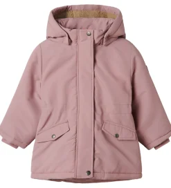 Vinterjakker-Name It Vinterjakke - Parka - NmfMarlow - Woodrose