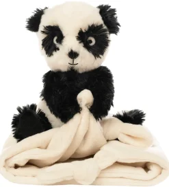 NatureZoo Sutteklude Og Nusseklude|Sovetid*Nusseklud - Panda - 35x35 cm - Sort/Hvid