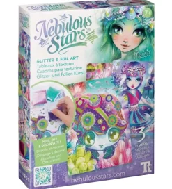 Kreasæt|Malebog-Nebulous Stars Kresæt - Glitter & Foil Art