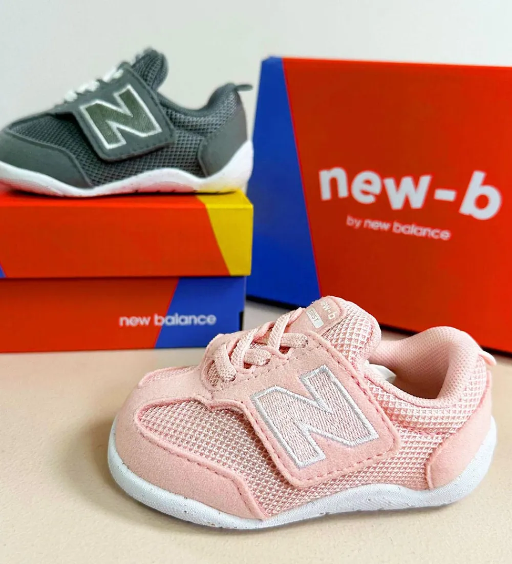 New Balance Begyndersko*Begyndersko - First - Harbor Gray/Hvid