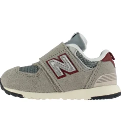 New Balance Sneakers|Børnesko Og Babysko*Sko - 574 - Arid Stone/Monarch Burgundy