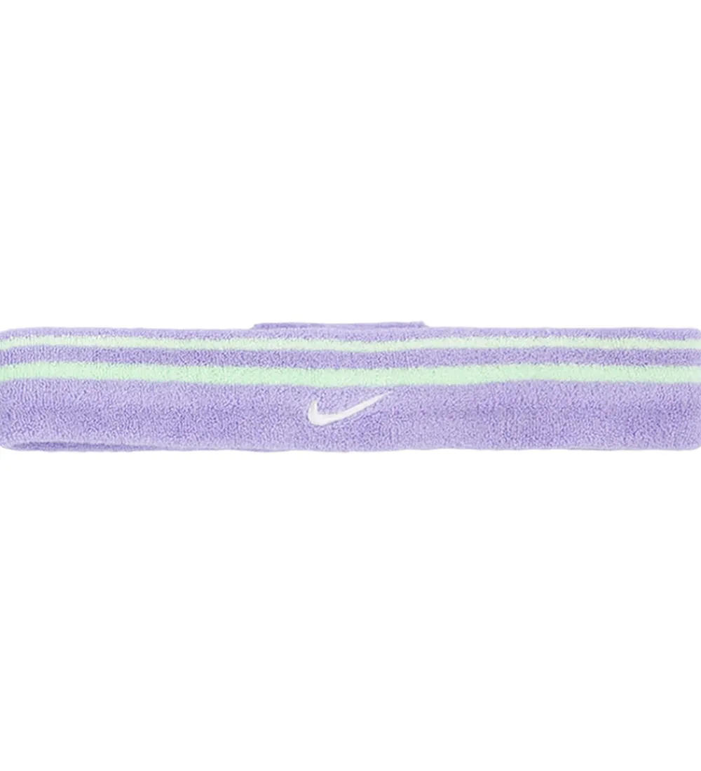 Nike Hårbånd*Gaveæske - Hårbånd/Body k/æ - Hvid/Lilla/Lime