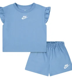 Toppe-Nike Shortssæt - Top/Shorts - Blue Beyond