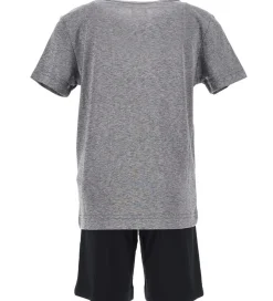 Nike Gymnastiktøj|Fodboldtrøjer*Shortssæt - T-shirt/Shorts - Sort/Grå