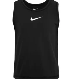 T-Shirts Og Toppe-Nike Tanktop - Dri-Fit - Sort m. Logo