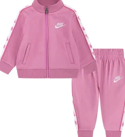 Træningssæt-Nike Træningssæt - Cardigan/Bukser - Magic Flamingo