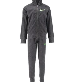 Gymnastiktøj-Nike Træningssæt - Cardigan/Bukser - My First - Carbon Heather