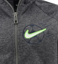 Gymnastiktøj-Nike Træningssæt - Cardigan/Bukser - My First - Carbon Heather