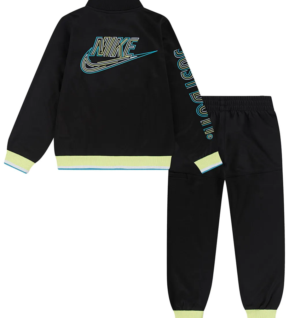 Træningssæt-Nike Træningssæt - Cardigan/Bukser - Sort