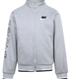 Træningssæt-Nike Træningssæt - Cardigan/Bukser - Light Smoke Grey Heather
