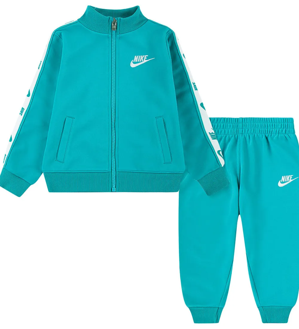 Træningssæt-Nike Træningssæt - Cardigan/Bukser - Dusty Cactus