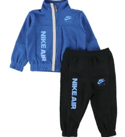 Gymnastiktøj-Nike Træningssæt- Cardigan/Bukser - Air - Marina Blue