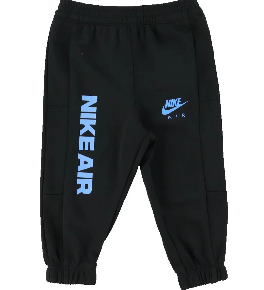 Gymnastiktøj-Nike Træningssæt- Cardigan/Bukser - Air - Marina Blue