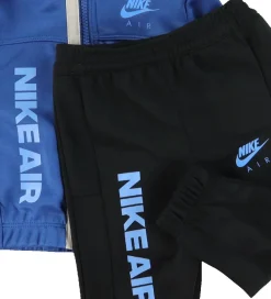 Gymnastiktøj-Nike Træningssæt- Cardigan/Bukser - Air - Marina Blue