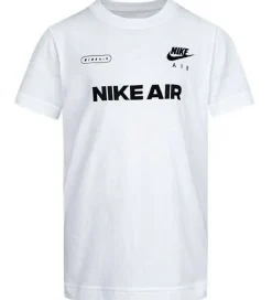 Nike Gymnastiktøj*T-shirt - Air - Hvid