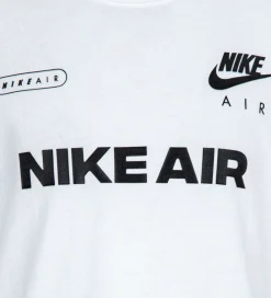 Nike Gymnastiktøj*T-shirt - Air - Hvid