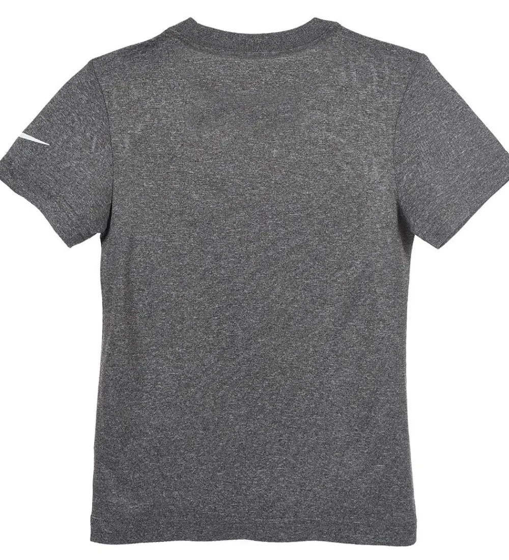 Nike Gymnastiktøj*T-shirt - Dri-Fit - Carbon Heather
