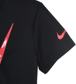Nike Gymnastiktøj*T-shirt - Dri-Fit - Sort