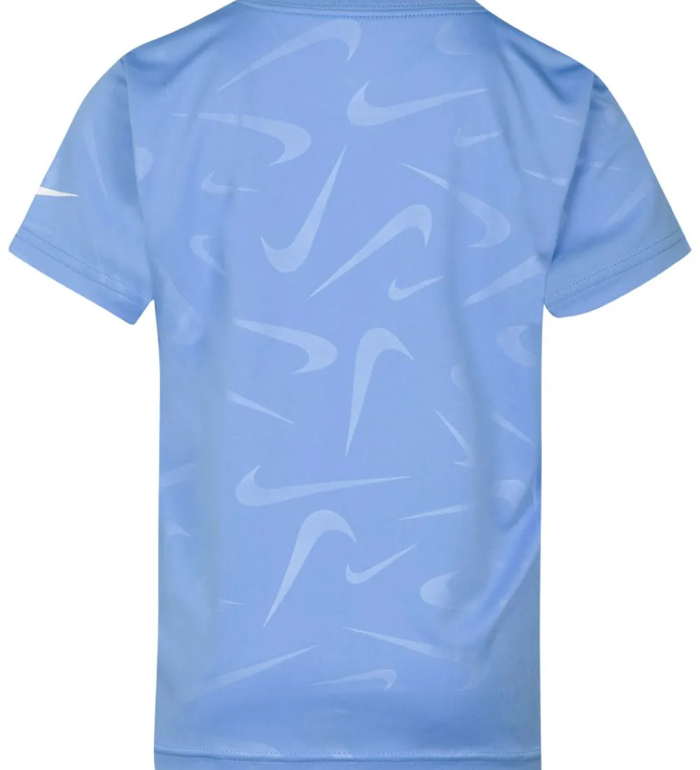 Gymnastiktøj-Nike T-Shirt - Dri-Fit - University Blue