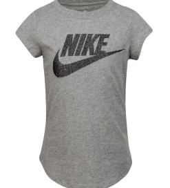 Gymnastiktøj-Nike T-shirt - Futura - Dark Grey Heather