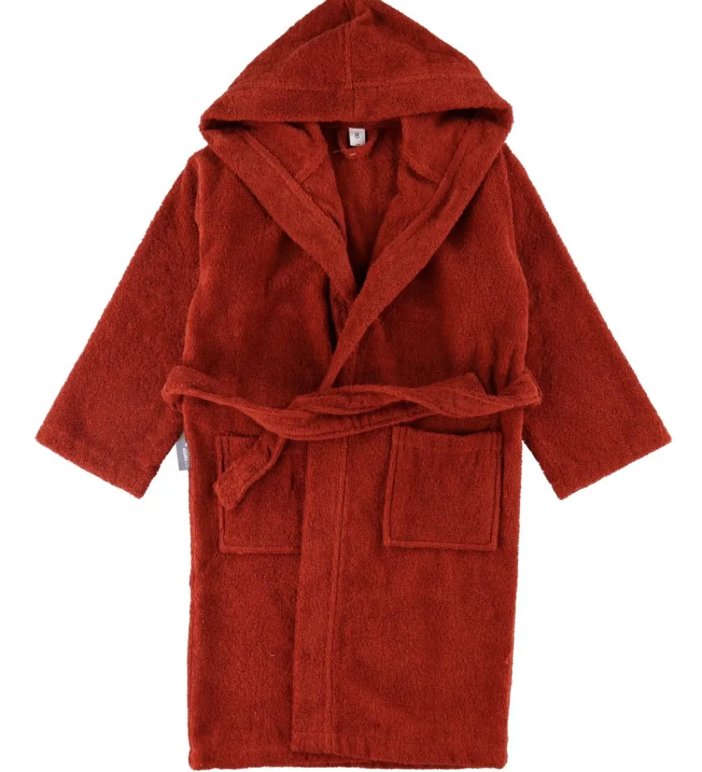 Nørgaard Madsens Badekåber*Badekåbe - 8 år - Dusty Rød